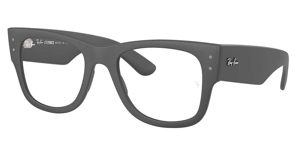 Ray-Ban RX7840V round eyeglasses in Sand Grey