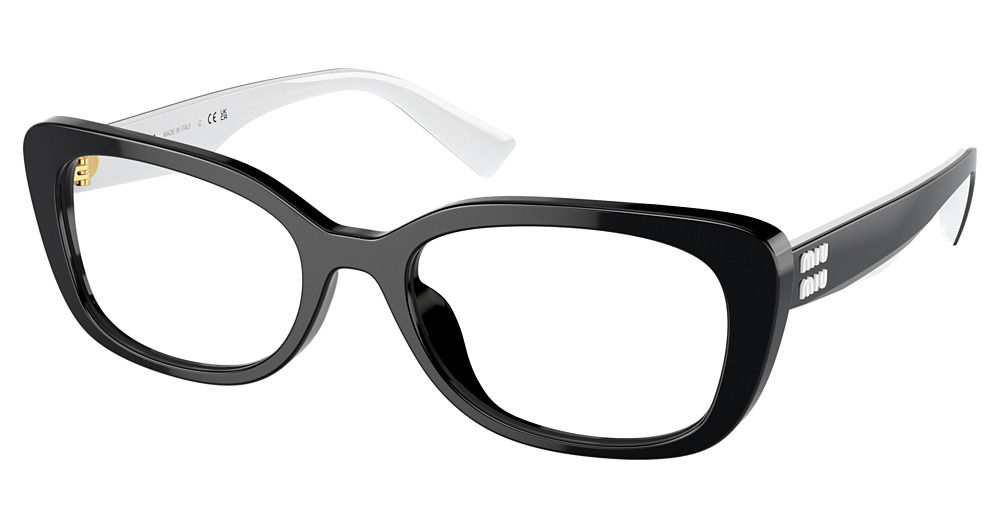 Miu Miu MU 07VV cateye eyeglasses in Black