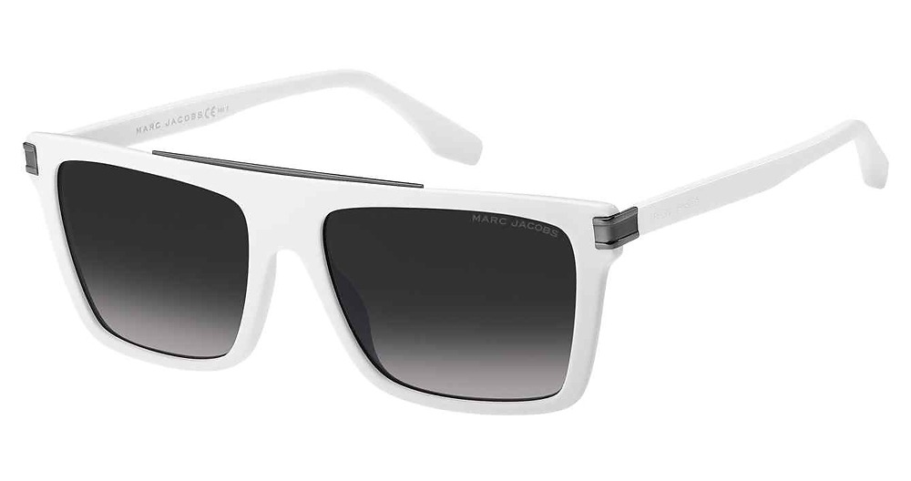 Marc Jacobs MARC 568/S rectangle sunglasses in Ivory/Grey Shaded