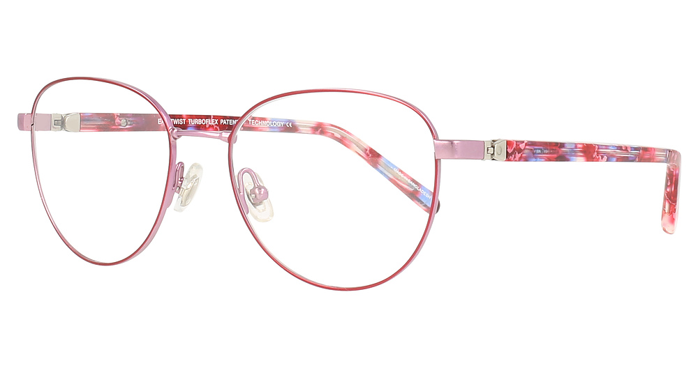 Satin Red & Light Pink