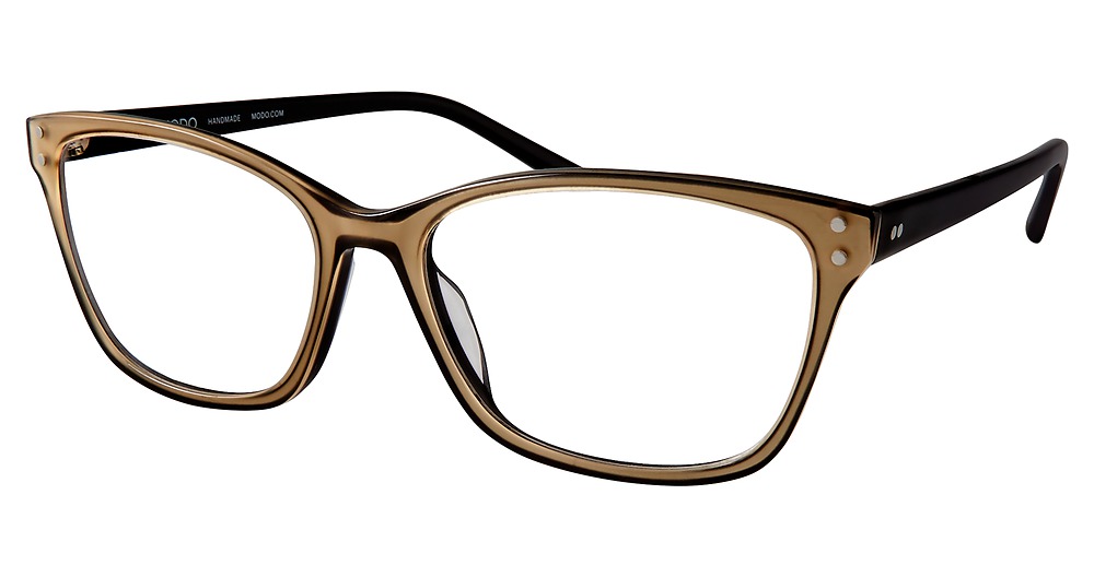 Modo 6617 round eyeglasses in Gold/Black