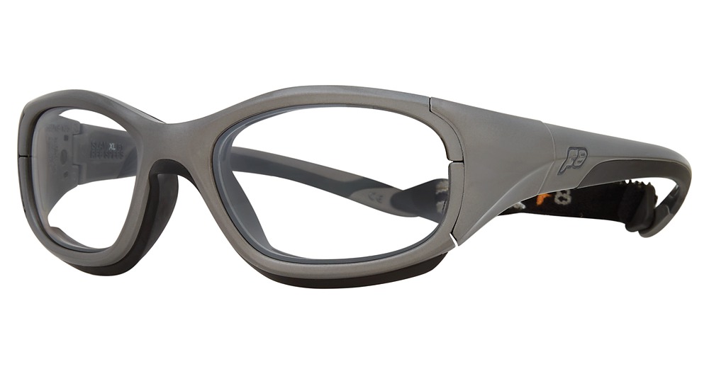 Shiny Gunmetal/Black / Clear With Silver Flash Mirror
