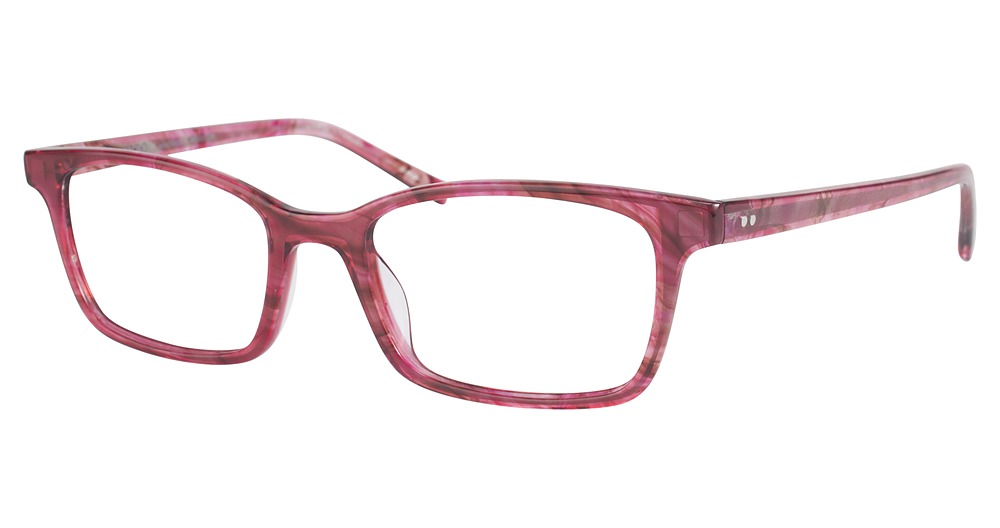 Modo 6607 rectangle eyeglasses in Pink Water