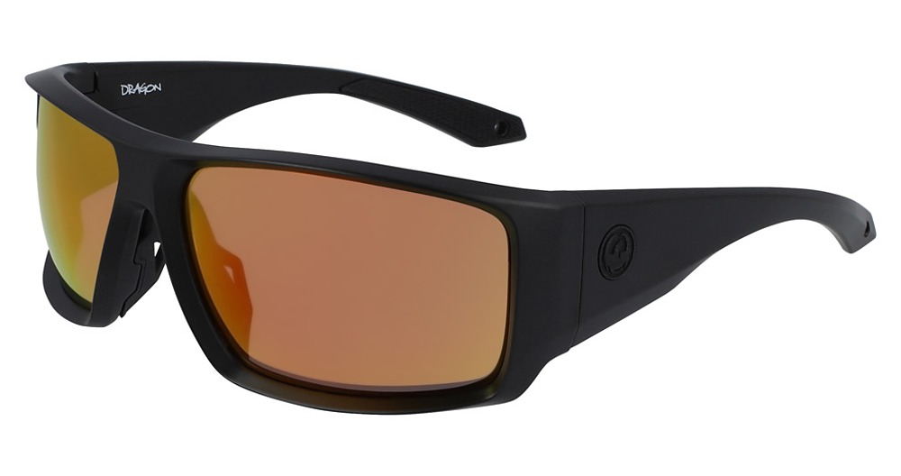 (022) MATTE BLACK/LL ORANGE ION