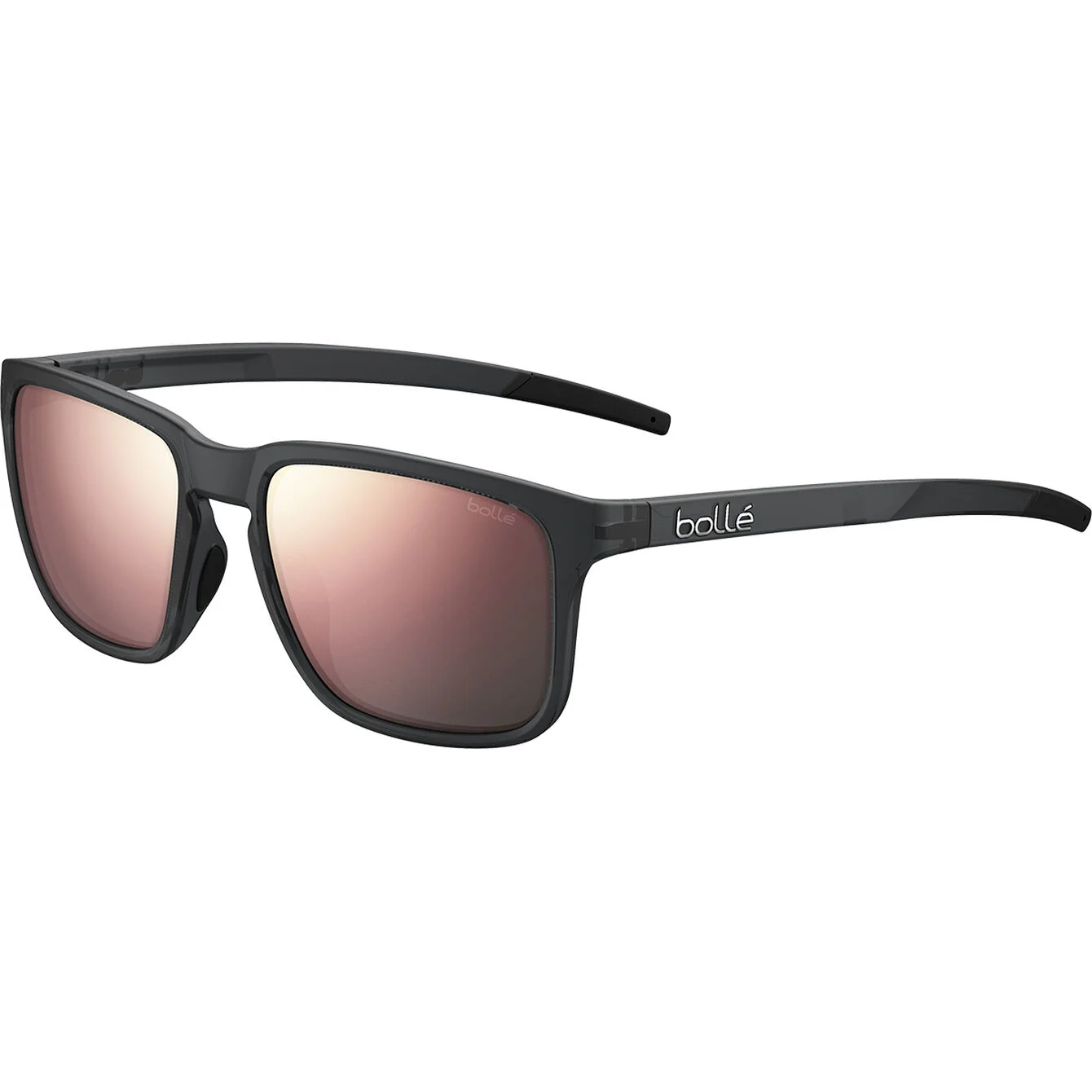 Black Crystal Matte / Brown Pink Polarized