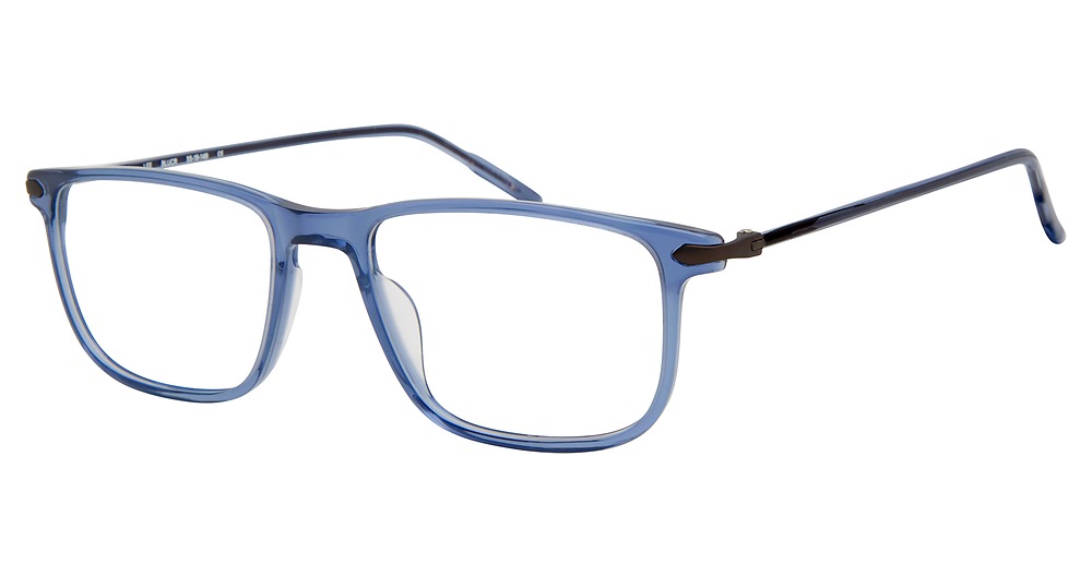 Modo LEE rectangle eyeglasses in Blue Crystal