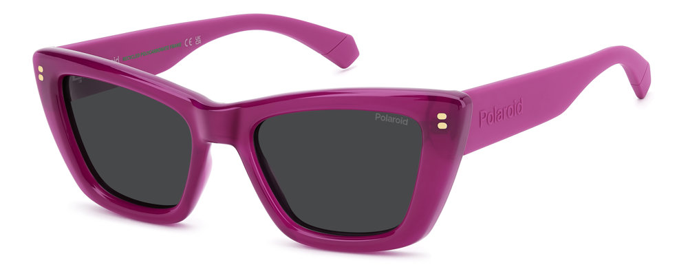 FUCHSIA / GREY POLARIZED