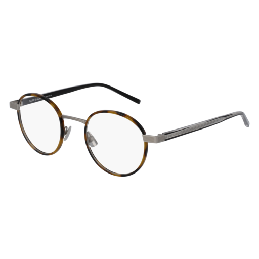 Saint Laurent SL 125 round sunglasses in Havana