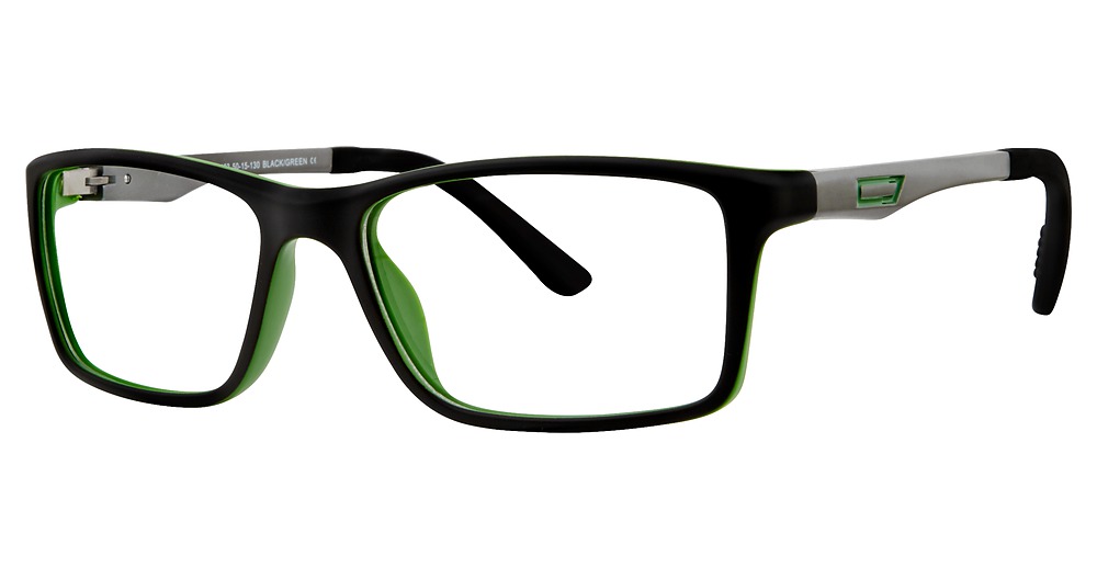 Matt Black/Green