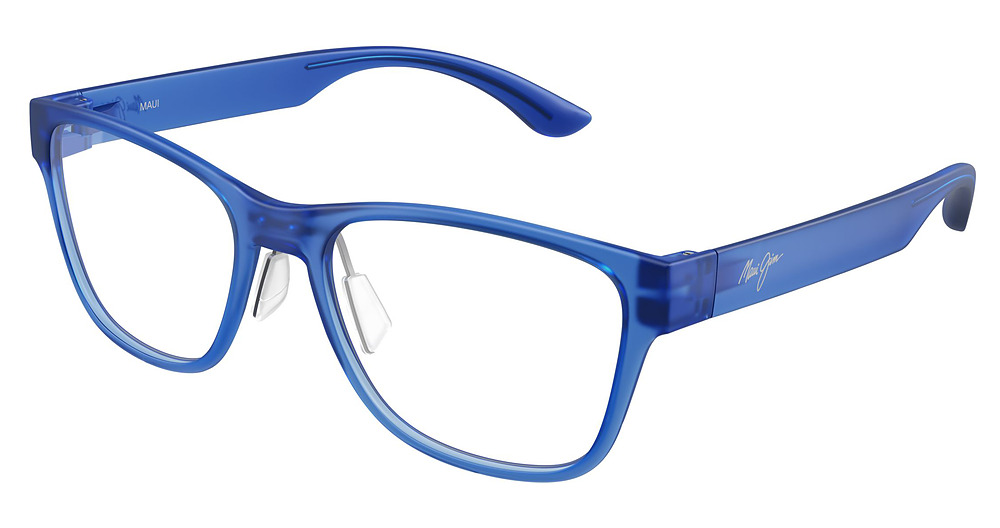 Matte Transparent Bright Blue