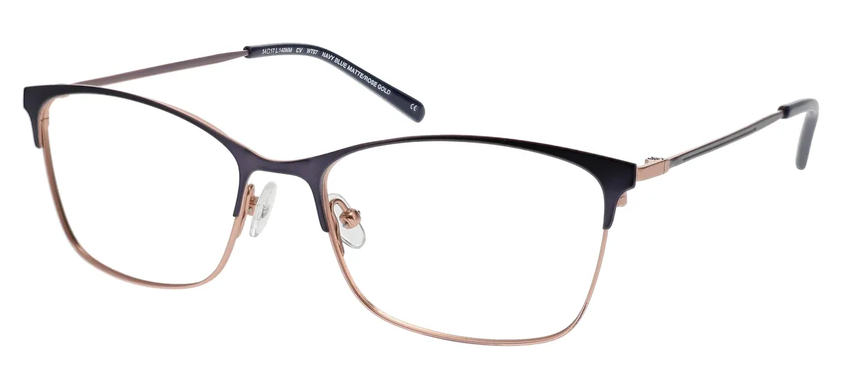 NAVY BLUE MATTE/ROSE GOLD