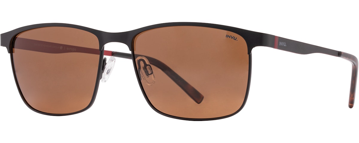 Black / Red / Solid Brown