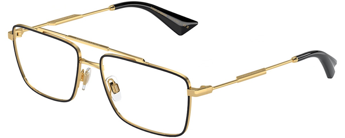GOLD/MATTE BLACK