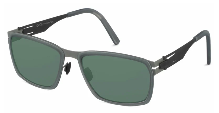 deep olive/black matte w/ slate green matte / green