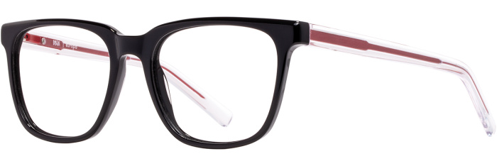 Black / Crystal / Red