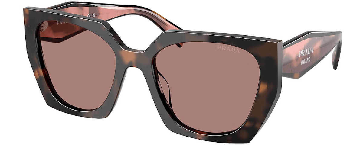 MAUVE TORTOISE / LIGHT BROWN
