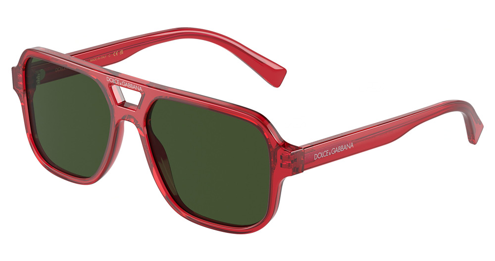 RED / DARK GREEN