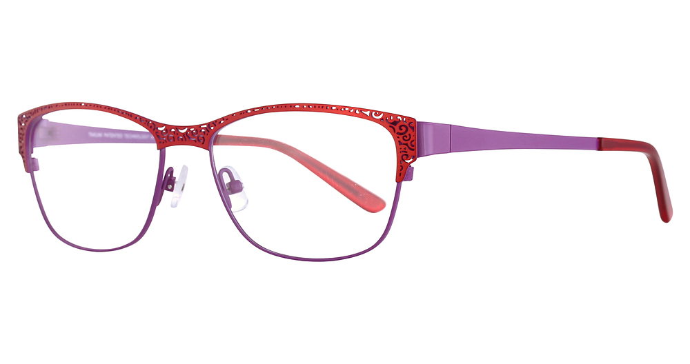 Satin Red & Mauve