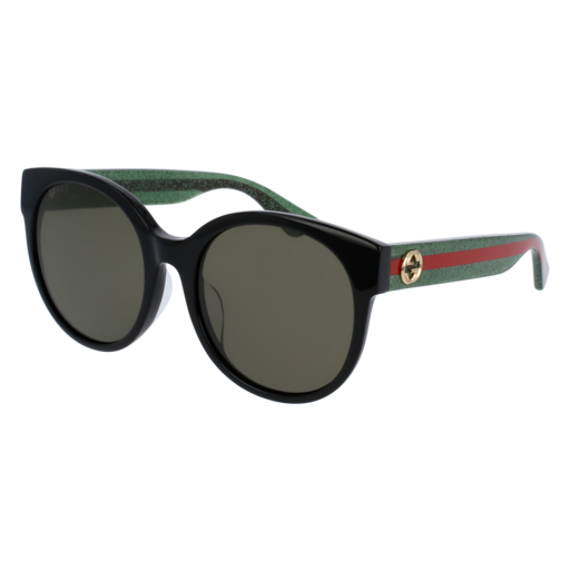 Gucci GG0035SA round sunglasses in Black