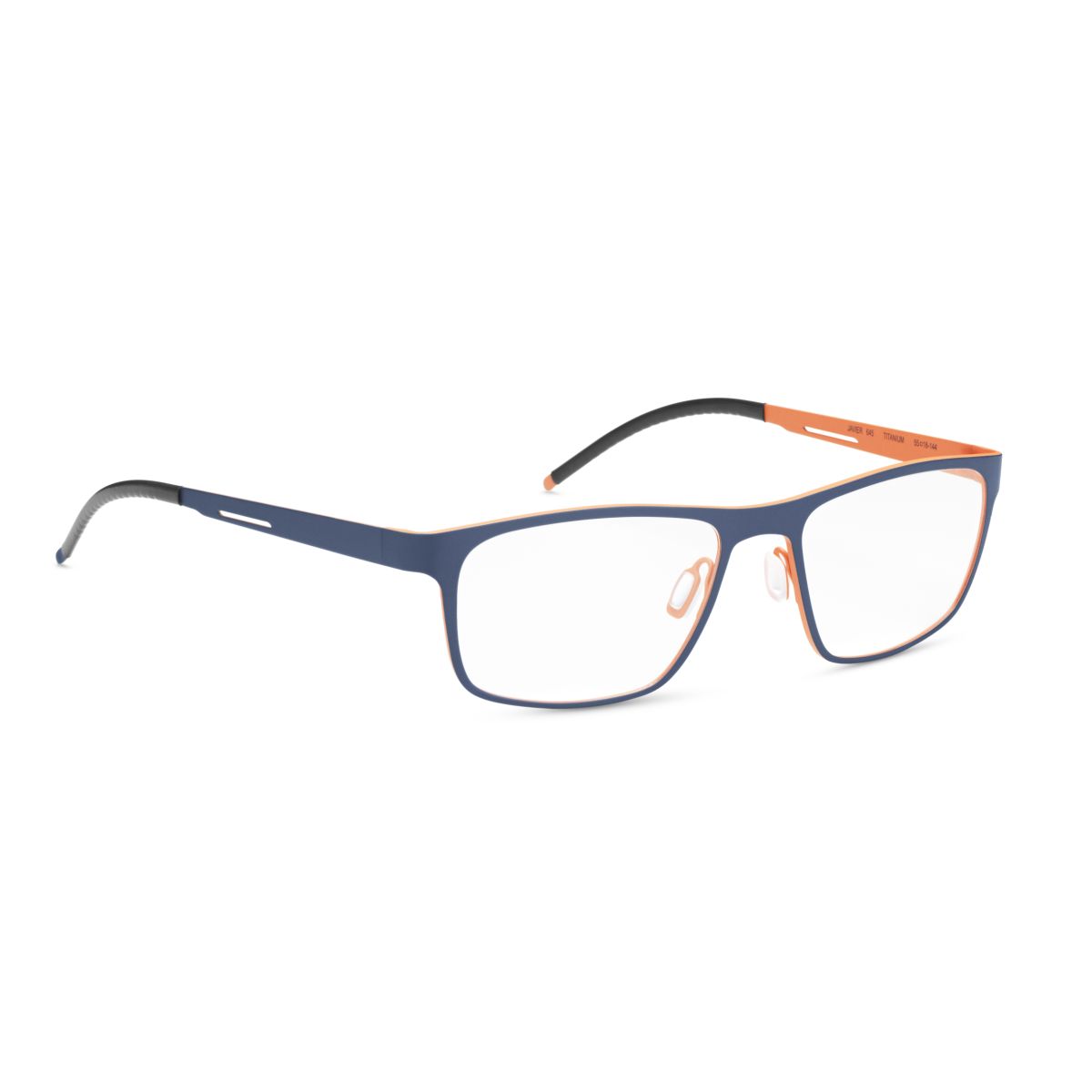Mat Navy Blue / Mat Orange