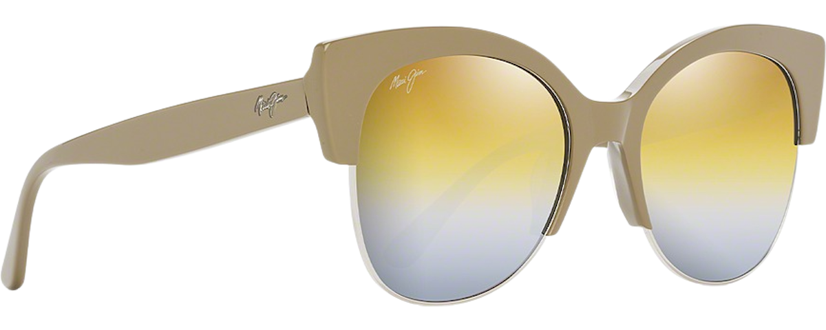 Silver Mink with Silver / Dual Mirror (Gold-to-Silver)