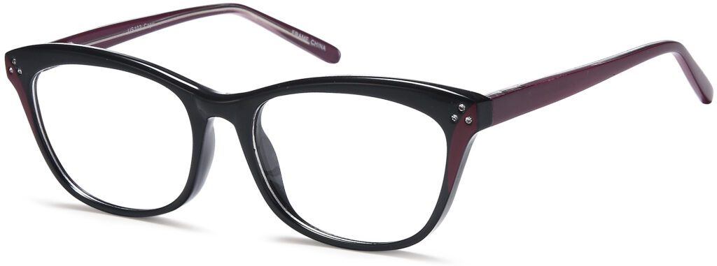 Black/Burgundy