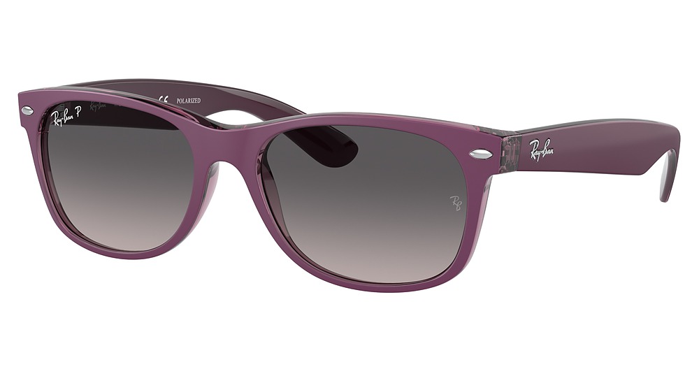 MATTE VIOLET ON TRANSPAR / GREY GRADIENT POLAR