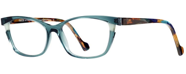Transparent Oil Blue Grey