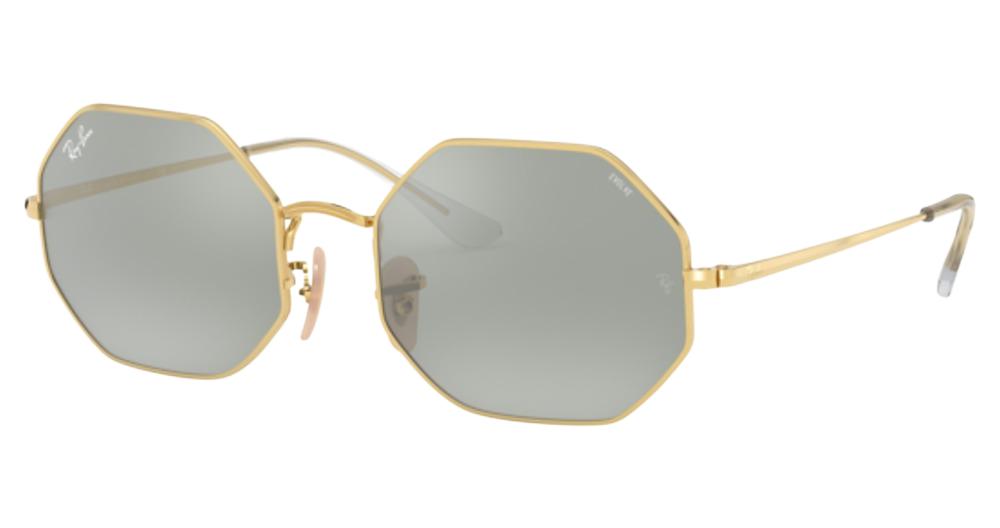 Ray-Ban RB1972 OCTAGON irregular sunglasses in Arista/Photo Grey Mirror Grey