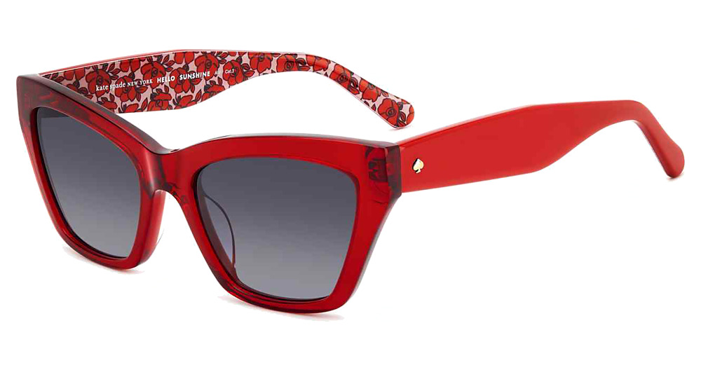 RED / DARK GREY SHADED