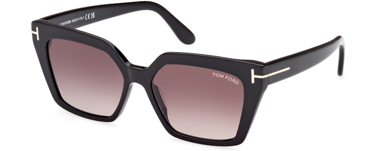 shiny black / gradient or mirror violet