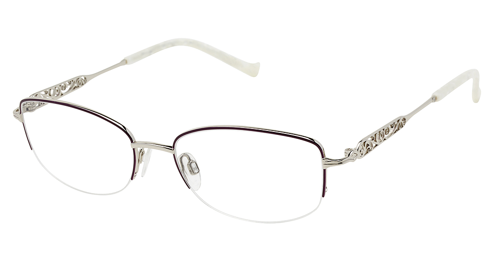 eggplant/silver