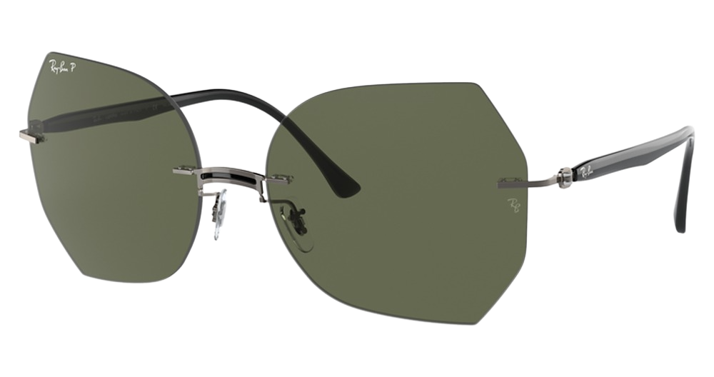 BLACK ON GUN METAL / DARK GREEN POLAR