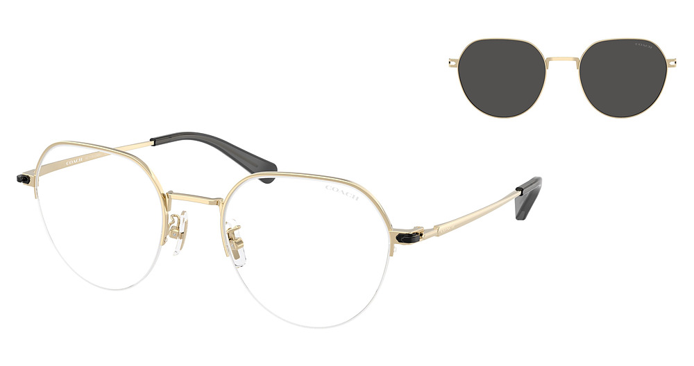 SHINY LIGHT GOLD / GREY SOLID