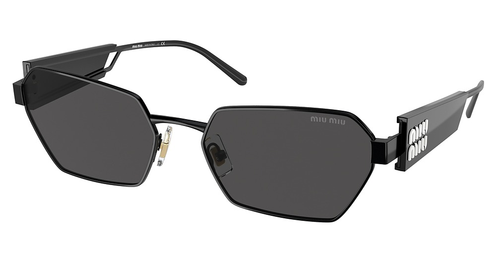 Miu Miu MU 53WS cateye sunglasses in Black/Dark Grey