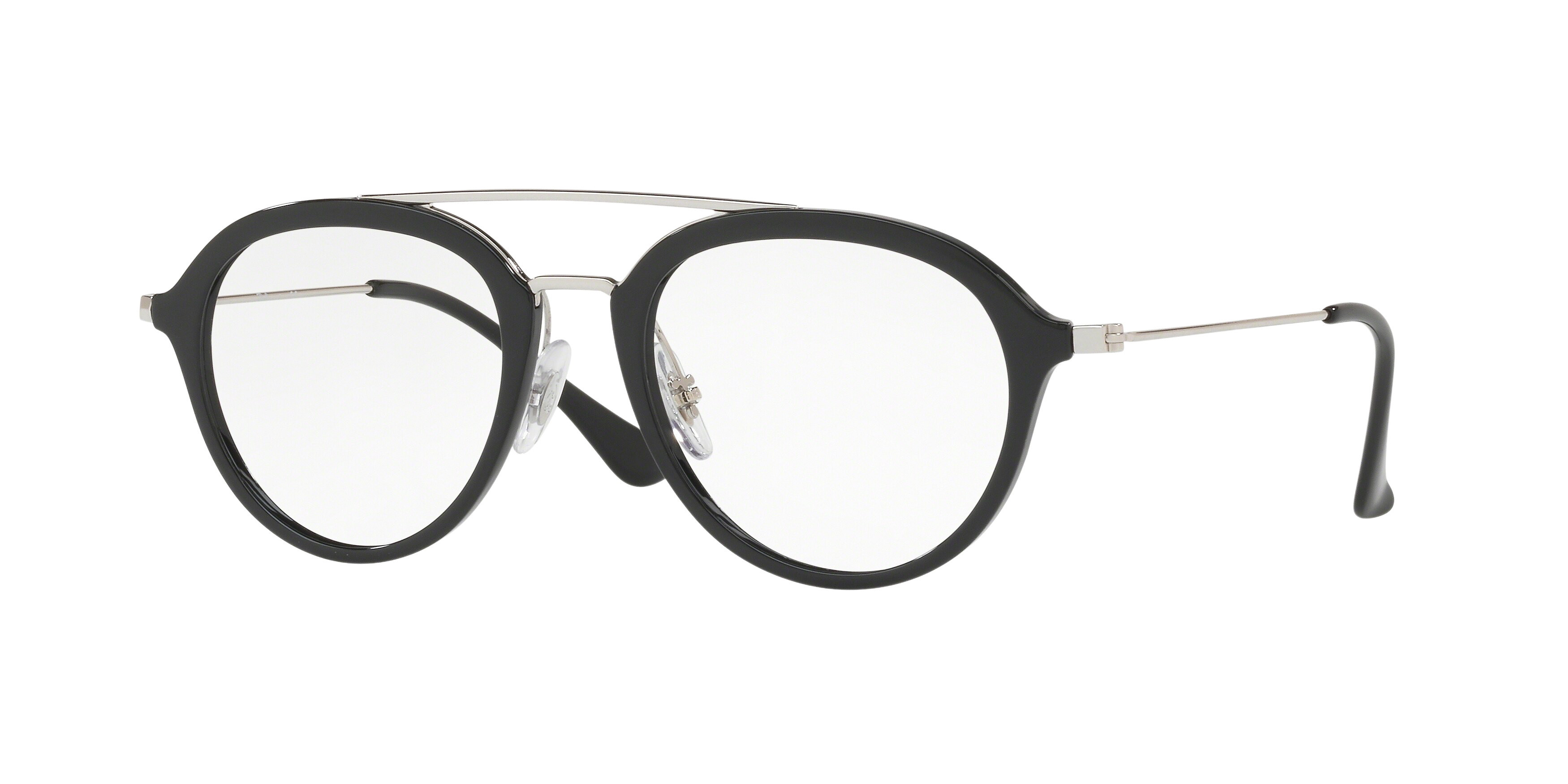 Ray-Ban RY9065V square eyeglasses in Shiny Black