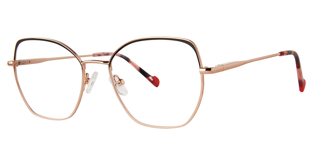 black/rose gold