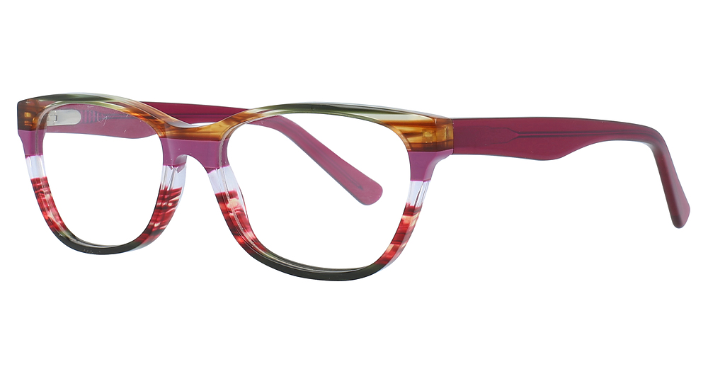 Magenta/Amber Marble