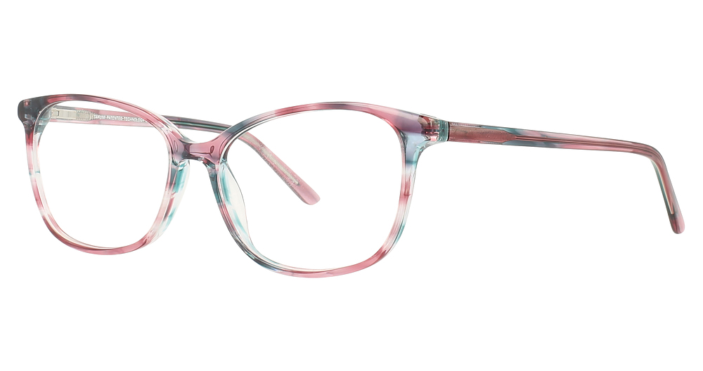 Pink & Teal Marbled