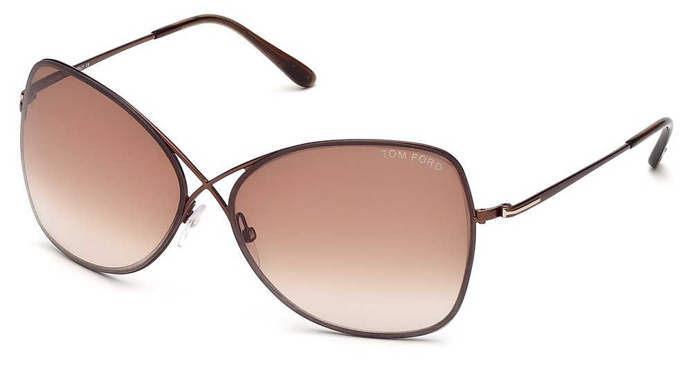 shiny dark brown / gradient brown