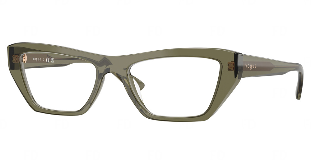 TRANSPARENT OLIVE GREEN