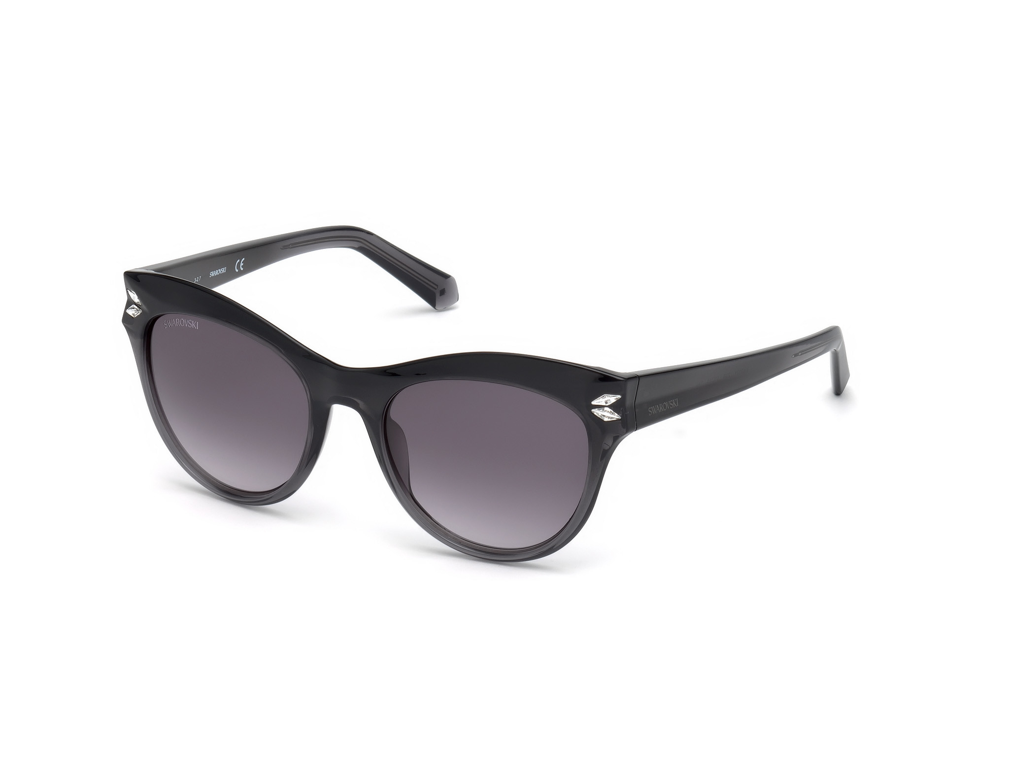 Shiny Grey / Gradient Smoke Lenses
