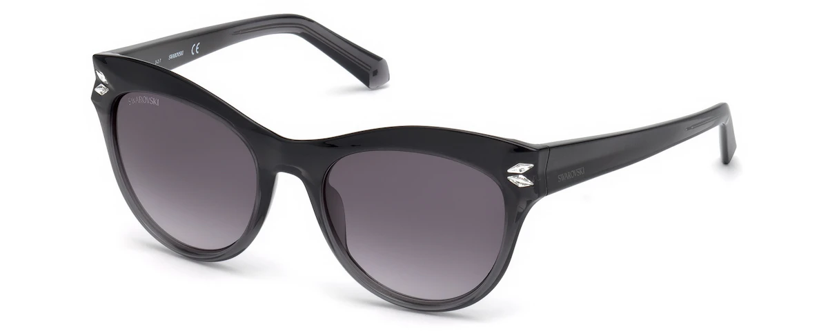 Shiny Grey / Gradient Smoke Lenses