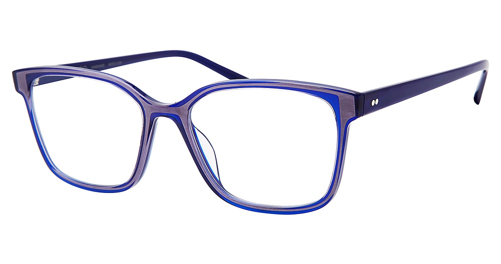 Modo 6620 round eyeglasses in Light Blue/Blue