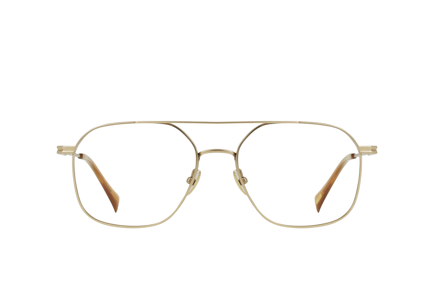 SATIN JAPANESE GOLD / CLEAR
