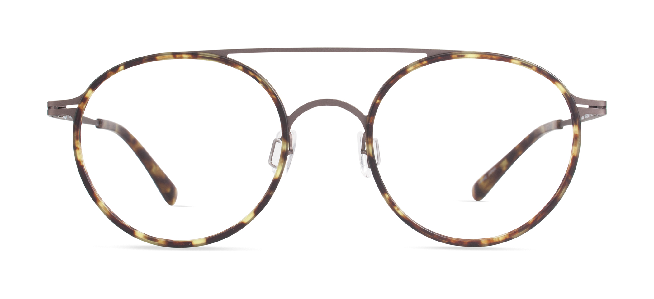 Modo 4404 round eyeglasses in Tortoise