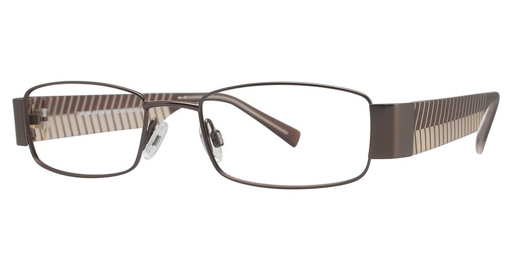 Satin Brown / Brown & Clear