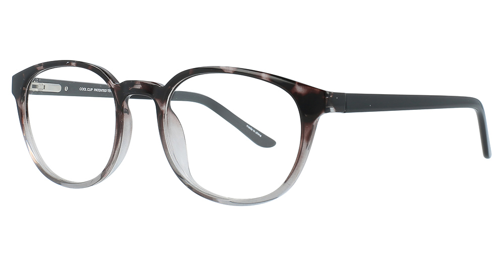 Dark Grey & Crystal Marbled