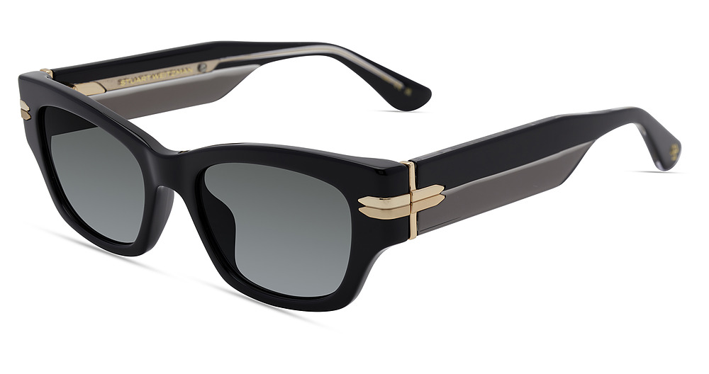 BLACK / DARK GREY SHADED