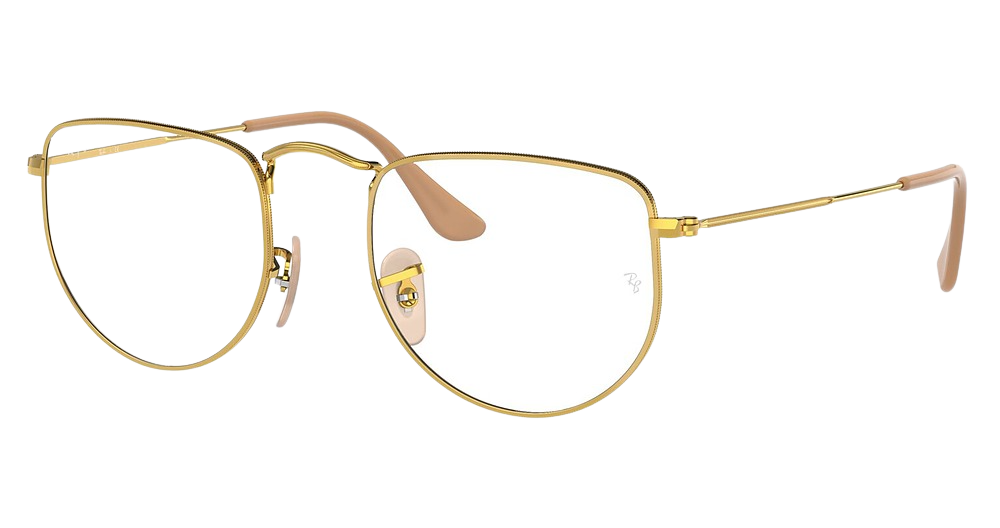 Ray-Ban RX3958V ELON irregular eyeglasses in Legend Gold